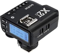 Godox X2T-C E-Ttl Ii Wireless Flash Trigger 1/8000S Hss 2.4G Wireless Trigger Transmitter For Canon Dslr Camera, Black, Win-D7034