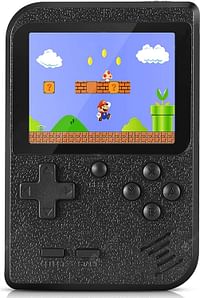 Holahoney Mini Retro Handheld FC Games Consoles ,Built-in 400 Classic Game, Portable Gameboy 3 Inch LCD Screen TV Output ,Good Gifts for Kids Boys Girls Men (Black - 1 Player)