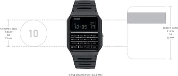 Casio Youth Wrist Watch Ca 53Wf 1Bdf, Black /One Size