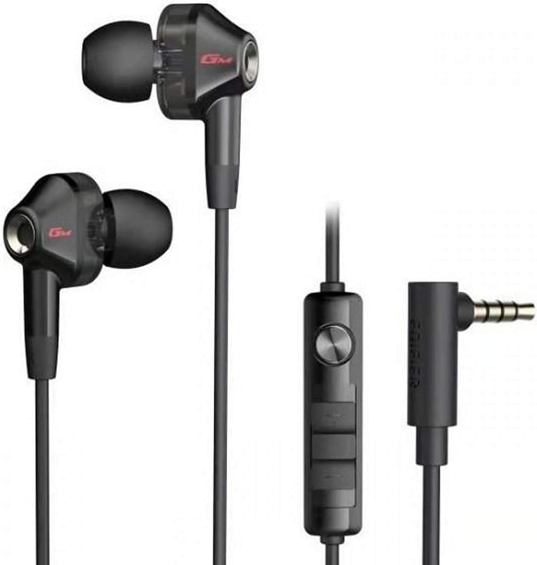 Edifier Quad Driver Wired Gaming Earphones Black gm2 Se Bk, Medium