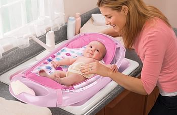 Summer Infant Splish 'N Splash Tub, Pink, Piece Of 1 Pink