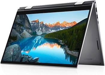 Dell Inspiron 14 5410 Convertible Laptop, 11Th Gen Intel Core I5-1155G7, 14 Inch Fhd Touchscreen, 256Gb Ssd, 8 Gb Ram, Intel® Iris® Xe Graphics, Win 11 Home, Eng Ar Kb, Silver