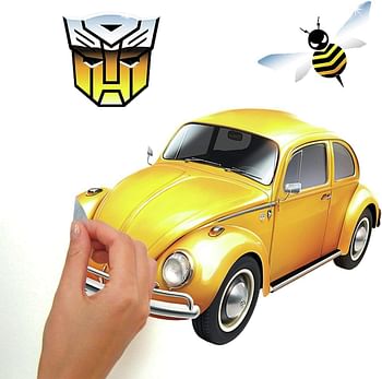 Roommates RMK3829SCS Transformers Bumblebee Peel And Stick Wall Decals/Multicolour