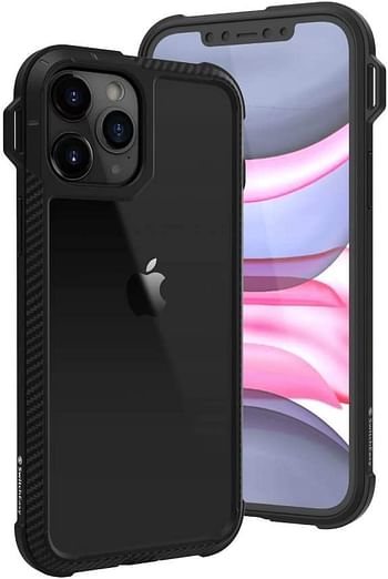 SwitchEasy GS-103-122-209-11 Explorer for 2020 iPhone 12/12 Pro Black