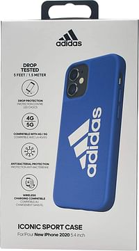 Adidas iconic Sports Case FW20 iPhone 12 Mini 5.4 Power Blue/iPhone 12 Mini 5.4/Blue