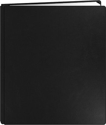 Pioneer Ftm-811L/Blk Photo Albums 20-Page Family Treasures Deluxe Black Bonded Leather Cover Scrapbook For 8.5 X 11-Inch Pages black 8.5 X 11Inch