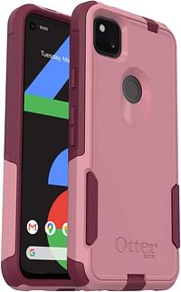 OtterBox Commuter Series Case for Google Pixel 4a ONLY, Not Compatible with 5G Cupids Way Pink