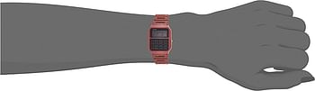 Casio Youth Wrist Watch Ca-53Wf-4Bdf, Red, 43.2×34.4×8.2mm