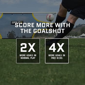 SKLZ Goalshot Soccer Goal Target Training Aide for Scoring and Finishing