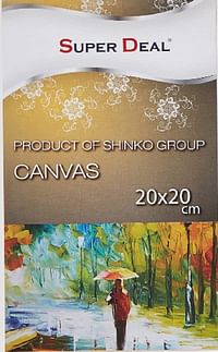 Super Deal Canvas 20 X 20 Cm, 28400 Single 20x20 cm Multi color