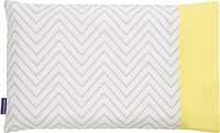 ClevaMama Replacement Baby 100% Cotton Pillow Case, 19cm x 17.7cm - Yellow