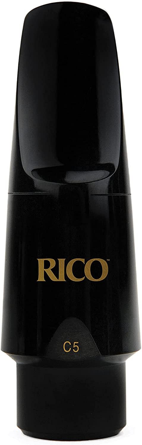 Rico Graftonite Tenor Sax Mouthpiece, C5/C5/Black