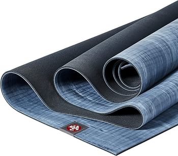 Manduka eKO Yoga Mat – Premium 5mm Thick Yoga, Pilates and Fitness Mat, Eco-Friendly Exercise and Sport Accessory, Biodegradable - 71 Inch Ebb 180cm 61cm x 5mm