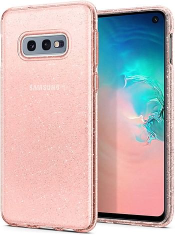 Spigen Liquid Crystal Glitter Designed For Samsung Galaxy S10E Case Rose Quartz