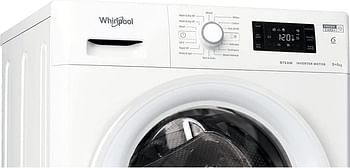 Whirlpool Freestanding Washer Dryer, 8/ 6 kg, White - FWDG86148WGCC