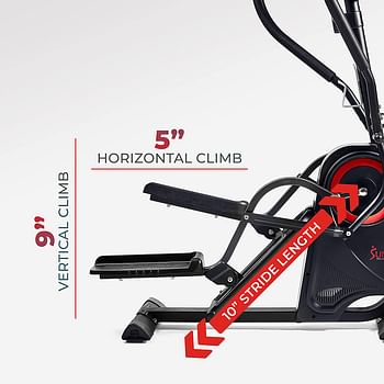 Sunny Health & Fitness Unisex Adult Sf-E3919 Premium Cardio Climber - Black, One Size