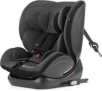 Kinderkraft Car Seat MYWAY, Booster Child Seat, with Isofix, Rearward and Forward Facing, Reclining, for Toddlers, Infant, Group 0+/1/2/3, 0-36 Kg, Up to 12 Years, Safety Certificate Intertek, Black