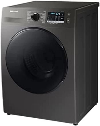 Samsung 8Kg Washer Dryer Combo Washing Machine With Air Wash, Drum Clean And Bubble Soak Grey/8 Kilograms WD80TA046BX