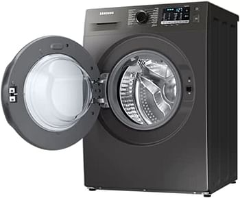 Samsung 8Kg Washer Dryer Combo Washing Machine With Air Wash, Drum Clean And Bubble Soak Grey/8 Kilograms WD80TA046BX