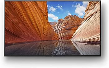 Sony 75 Inch BRAVIA X80J Smart Google TV, 4K Ultra HD With High Dynamic Range HDR, KD-75X80J, 2021 Model Without Stand With Wall Bracket Black