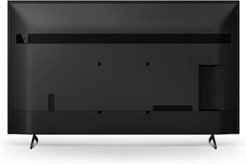 تلفزيون سوني 75 بوصة BRAVIA X80J الذكي جوجل ، 4K الترا اتش دي مع نطاق ديناميكي عالي ، KD-75X80J، موديل 2021 اسود
