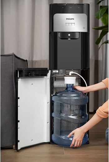 Philips Bottom Loading Water Dispenser With Micro P-Clean Filtration 4000L ADD4972BKS/56 Black