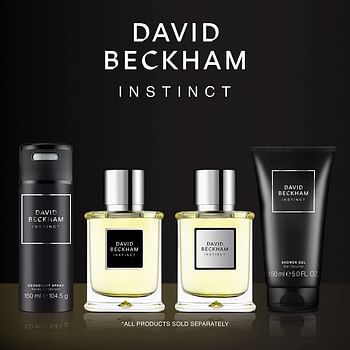 David Beckham, Instinct, Eau De Toilette For Him, 75 Ml