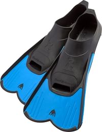 Cressi Short Full Foot Pocket Fins for Swimming or Training in the Pool and in the Sea | Light: made in Italy