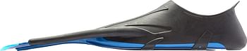 Cressi Adult Short Light Swim Fins with Self-Adjustable Comfortable Full Foot Pocket - Perfect for Traveling - Agua Short: Made in Italy Blue/Size 41-42
