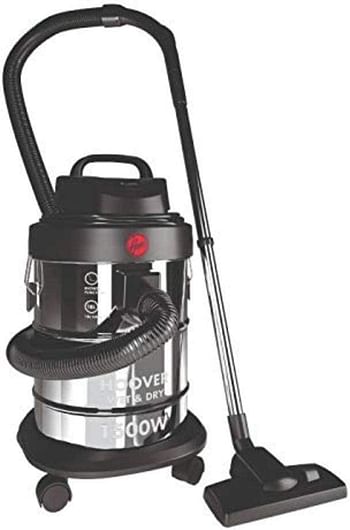 Hoover Wet And Dry 1500W Vacuum Cleaner, Silver, 18 Liters, Hdw1-Me"Min