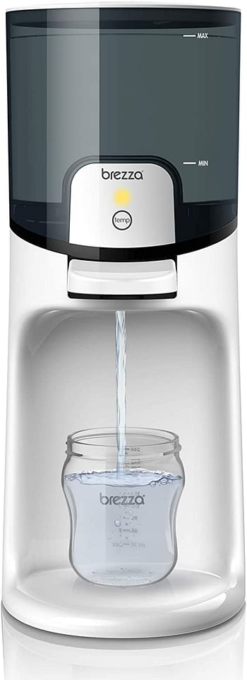 Baby Brezza Instant Warmer - Instantly Dispenses Warm Water At Perfect Baby Bottle Temperature - Replaces Traditional Baby Bottle Warmers /White