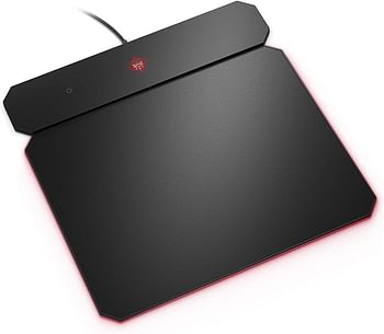 HP ‎6CM14AA#ABL Wireless Charging Mouse Pad Black