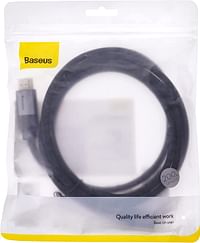 BasEUS Enjoyment Series Minidp Male To 4Khd Male Adapter Cable 2M Dark Gray