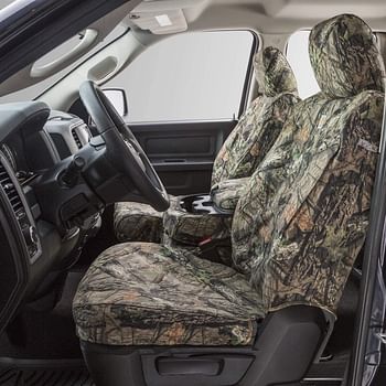 Covercraft Ssc3443Camb Carhartt Mossy Oak Camo Seatsaver Front Row CUStom Fit Seat Cover For Select Ford F-150 Models - Duck Weave (Break-Up Country) Multicolor 1 Set