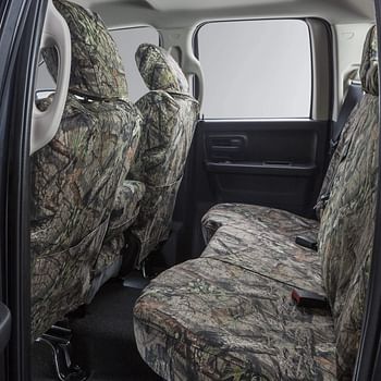 Covercraft Ssc3443Camb Carhartt Mossy Oak Camo Seatsaver Front Row CUStom Fit Seat Cover For Select Ford F-150 Models - Duck Weave (Break-Up Country) Multicolor 1 Set