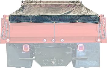 Buyers Products Dtr5511 Manual Dump Tarp Kit With 5-1/3 Ft. X 11-1/2 Ft. Mesh Tarp Multicolor