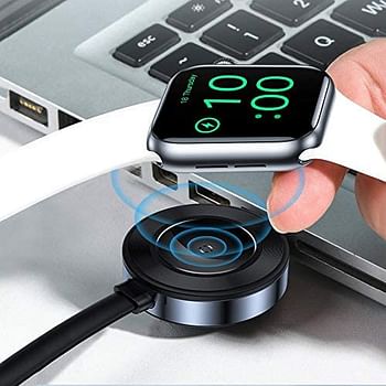 BasEUs Ca1T4-J0G Star Ring Series Four-In-One Wireless Charging Cable USB For+M+L+T+Iw 18Cm Deep Gray