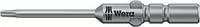 Wera Ip Bit For Torx Plus Socket Screws, Silver, 867/21 1 Ipx40X1 9/16X1.5Mm, 05135430001 /One Size