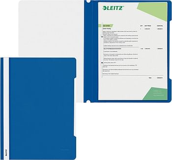 Esselte Leitz Standard A4 Full Length Title Strip Pvc Tablecloth, Blue /One Size