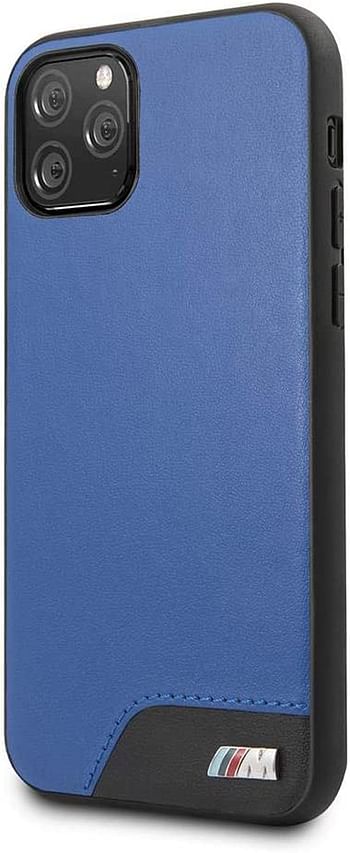 Bmw Bmhcn58Mholbl Smooth Pu Leather Hard Case For Iphone 2019, Blue