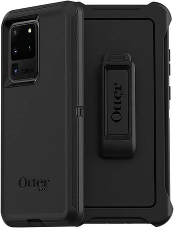 Otterbox Defender Series Screenless Edition Case For Galaxy S20 Ultra/Galaxy S20 Ultra 5G (Only - Not Compatible With Any Other Galaxy S20 Models) - Black