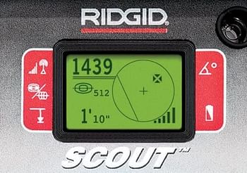 Ridgid 19238 Navitrack Scout Locator, Underground Pipe Locator And Underground Cable Location Device Small Locator/MultiColor