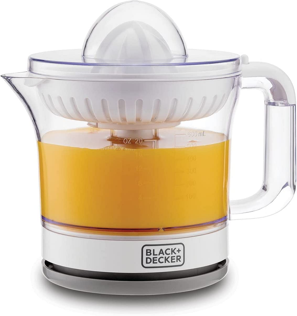 BLACK+DECKER Citrus juicer 600 ML CJ675-B5/600 ml/White