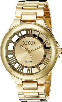 XOXO Women's XO270 Gold-Tone Watch /One Size