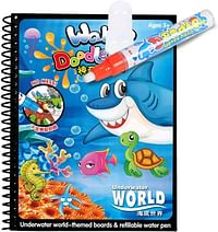 Mumoo Bear Cartoon Water Coloring Magic Book With Water Pen For Toddlers And Kids /MultiColor/One Size