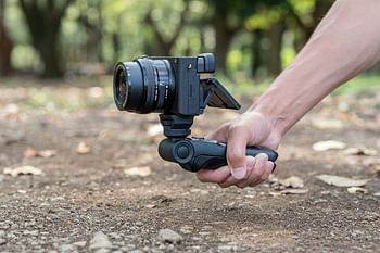 Sony Wireless Bluetooth Shooting Grip and Tripod for still and video, ideal for vlogging (GP-VPT2BT) black