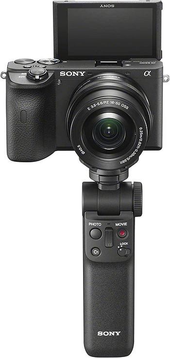 Sony Wireless Bluetooth Shooting Grip and Tripod for still and video, ideal for vlogging (GP-VPT2BT)