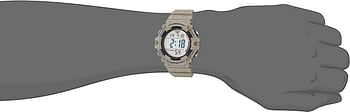 Casio Men's Quartz Resin Strap, Khaki, 27.63 Casual Watch (Model: AE-1500WH-5AVCF)