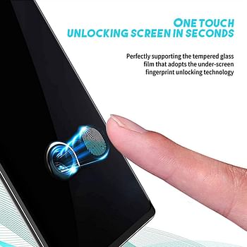 Compatible With Oneplus 9 Screen Protector Include 2 Pack Tempered Glass Screen Protector,9H Hardness,Anti-Fingerprint,Anti-Scratch For Oneplus 9(Oneplus 9)