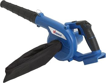 Vtools 20V Lightweight Cordless Air Blower With Variable Speed For Home And Garden,Blue,Vt1205-20V(Battery And Charger Not Included) Multi color